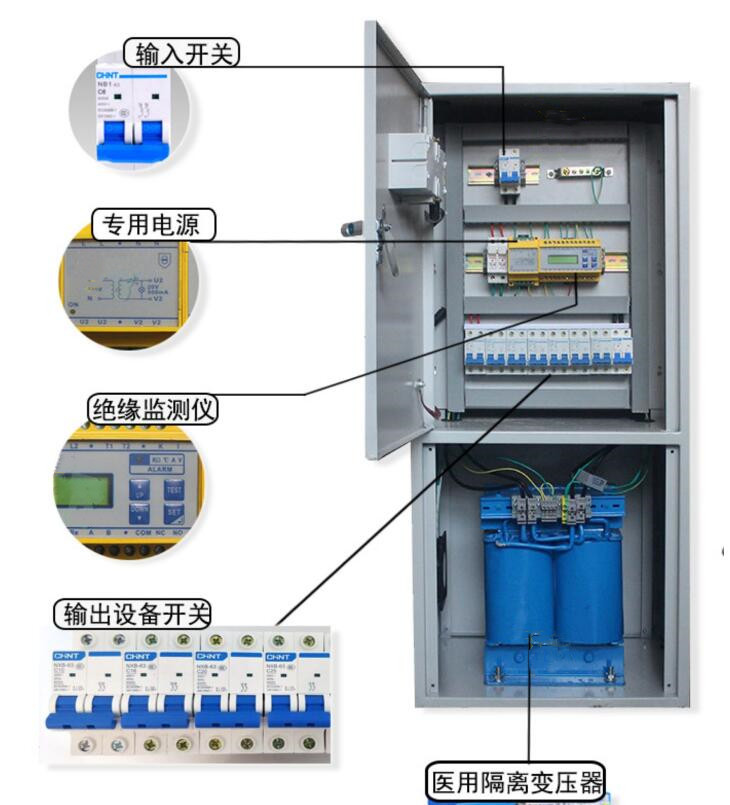 隔离电源系统内部结构 隔离电源系统内部结构